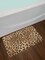 Ambesonne Leopard Print Bath Mat, Skin Pattern of a Wild Savannah Animal Powerful Panther Big Cat, Plush Bathroom Decor Mat with Non Slip Backing, 29.5" X 17.5", Beige Brown